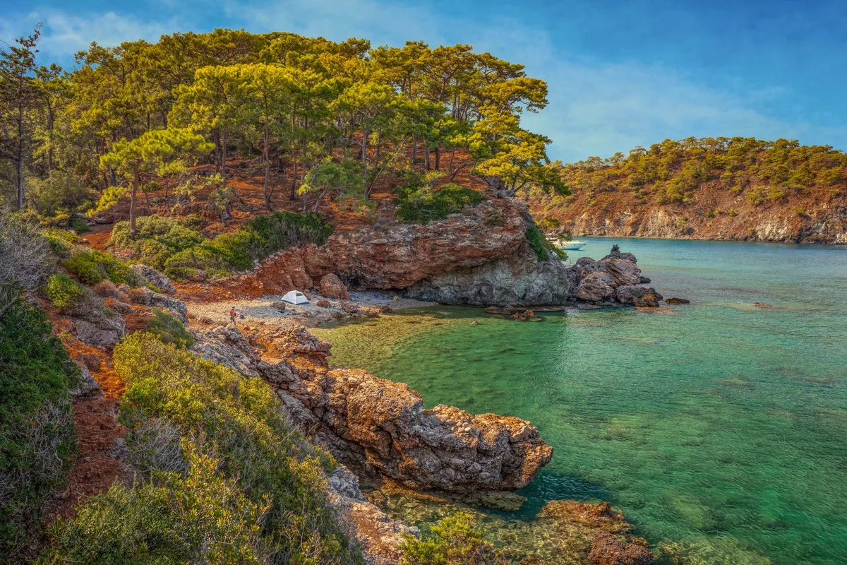 Antalya Deniz Kenarı Kamp Alanları