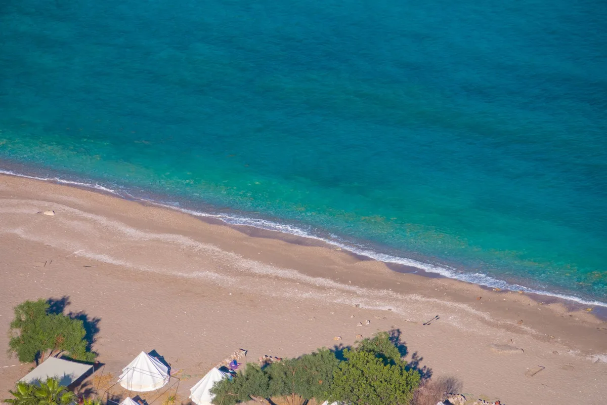 Antalya Sahil Kenarı Kamp Alanları